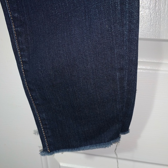 🎄 J BRAND Capri Blue Jeans Frayed Hem 29 - Picture 7 of 14
